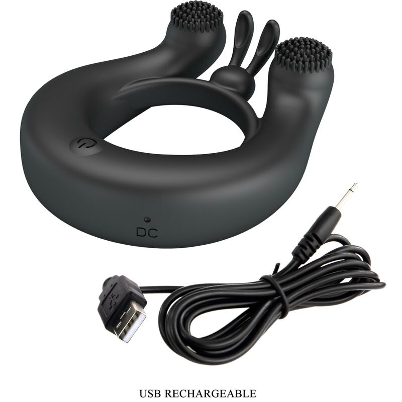 For Him-Dahlia Ring Vibrator + Stimulator der Klitoris 12 · Sextoys (Bild 8)