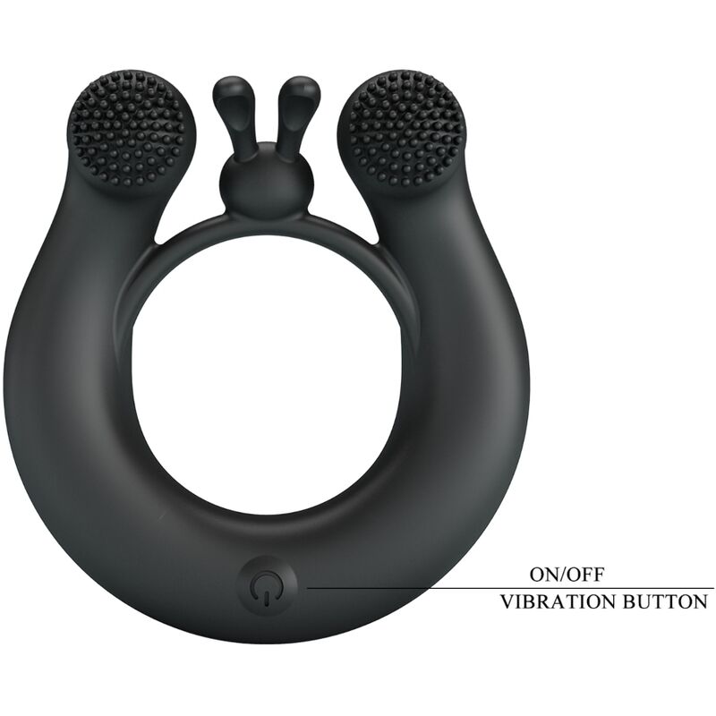 For Him-Dahlia Ring Vibrator + Stimulator der Klitoris 12 · Sextoys (Bild 7)