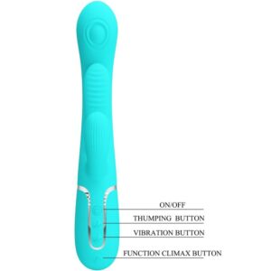 High Tech-Shania Triple Rabbit Vibrator Multifunktion 3 in 1 · Vibratoren (Bild 5)