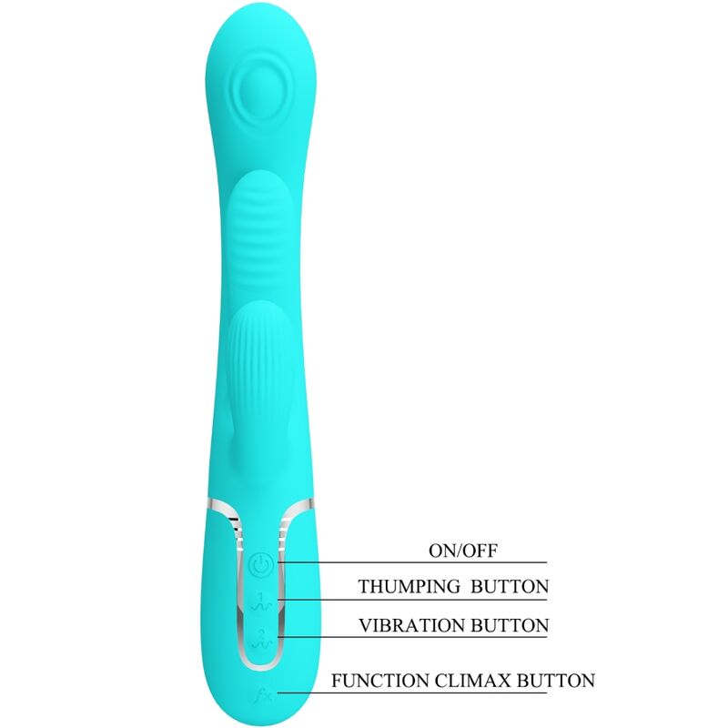 High Tech-Shania Triple Rabbit Vibrator Multifunktion 3 in 1 · Vibratoren (Bild 5)
