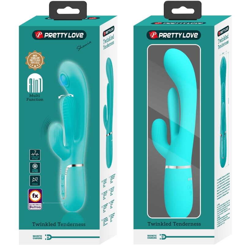 High Tech-Shania Triple Rabbit Vibrator Multifunktion 3 in 1 · Vibratoren (Bild 7)