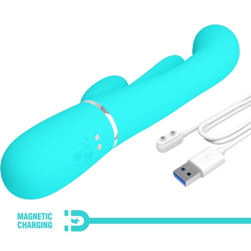 High Tech-Shania Triple Rabbit Vibrator Multifunktion 3 in 1 · Vibratoren (Bild 8)