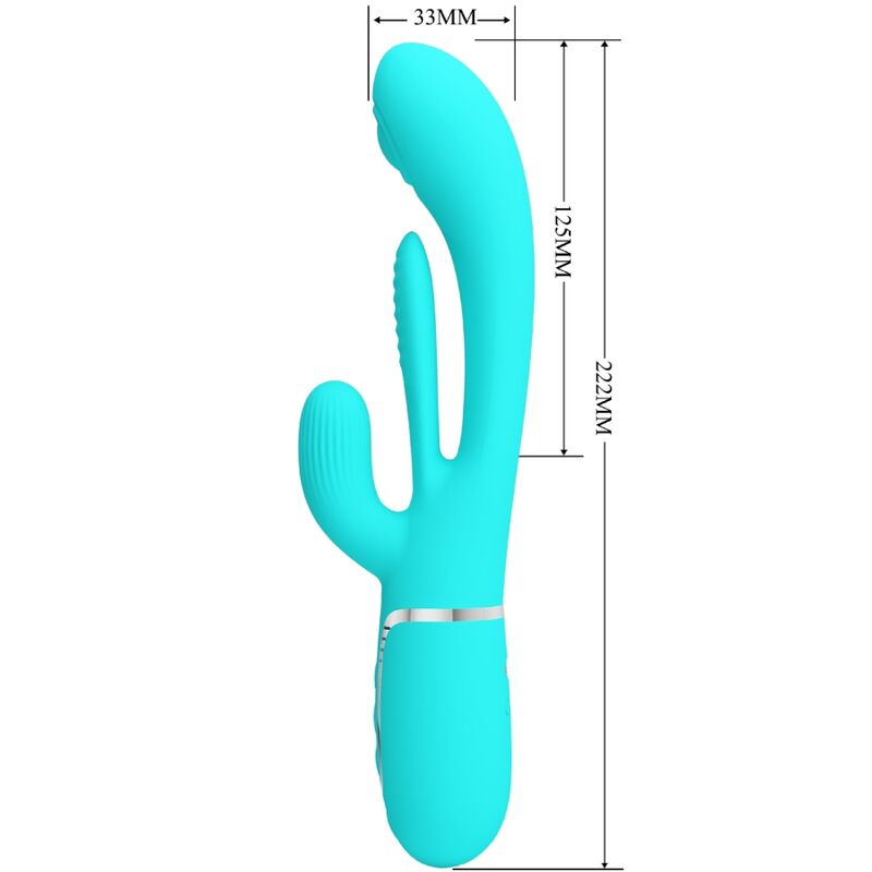 High Tech-Shania Triple Rabbit Vibrator Multifunktion 3 in 1 · Vibratoren (Bild 10)