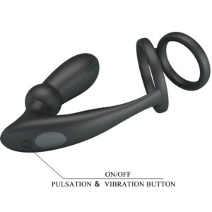 For Him-Emoni Ringe für Penis und Analplug, 12 Vibrationen · Sextoys (Bild 2)