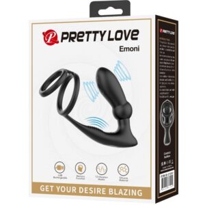 For Him-Emoni Ringe für Penis und Analplug, 12 Vibrationen · Sextoys (Bild 3)