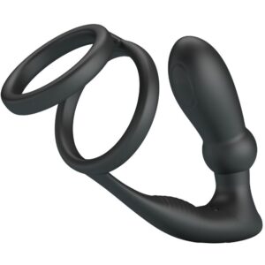 For Him-Emoni Ringe für Penis und Analplug, 12 Vibrationen · Sextoys