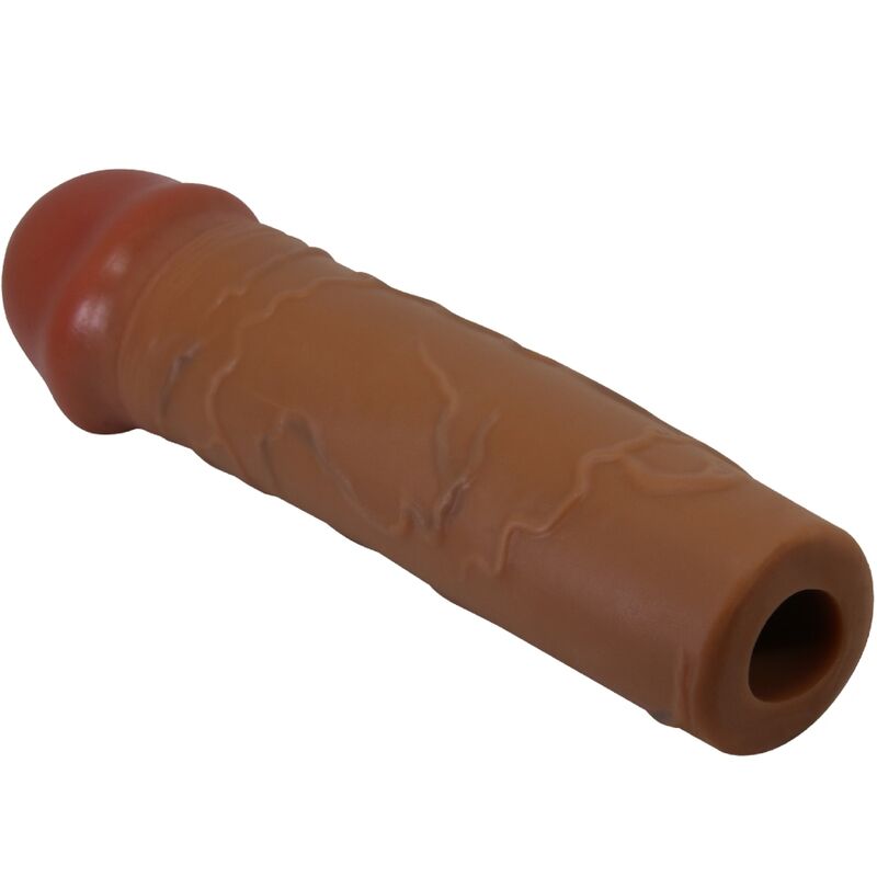 For Him-Nil Penishülle mit Verlängerung 2.5 cm Mulatto-TPR · Sextoys (Bild 2)
