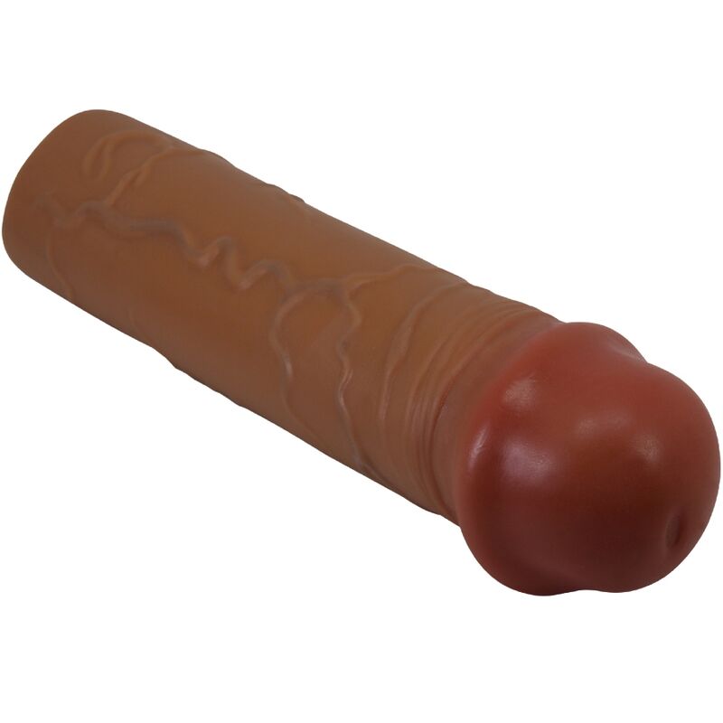 For Him-Nil Penishülle mit Verlängerung 2.5 cm Mulatto-TPR · Sextoys (Bild 3)