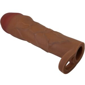 For Him-Hani Penishülle mit Verlängerung von 5 cm Mulatto-TPR · Sextoys (Bild 2)