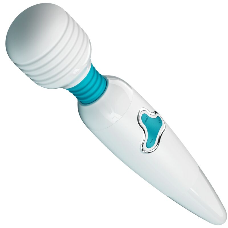 High Tech-Cloud Wand Stab Vibrator 7 Vibrationen, Weiß-Silikon, 7 · Vibratoren