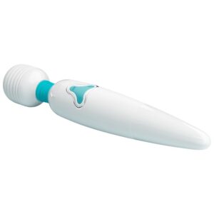 High Tech-Cloud Wand Stab Vibrator 7 Vibrationen, Weiß-Silikon, 7 · Vibratoren (Bild 4)