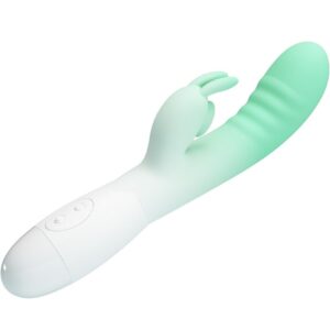High Tech-Cerberus Rabbit Vibrator 30 Grün-Silikon-Vibrationen, 12 · Vibratoren (Bild 5)