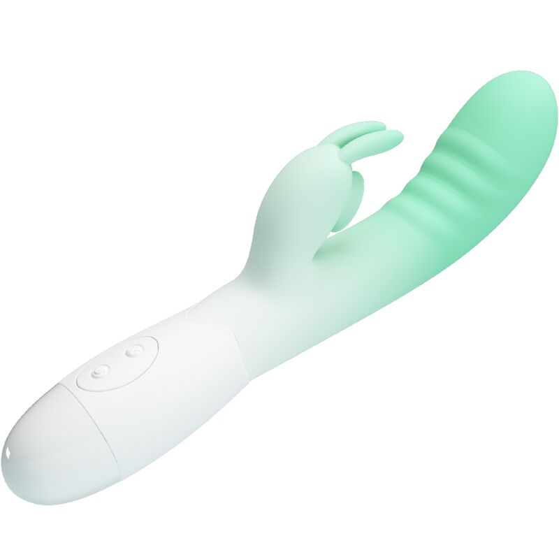 High Tech-Cerberus Rabbit Vibrator 30 Grün-Silikon-Vibrationen, 12 · Vibratoren (Bild 5)
