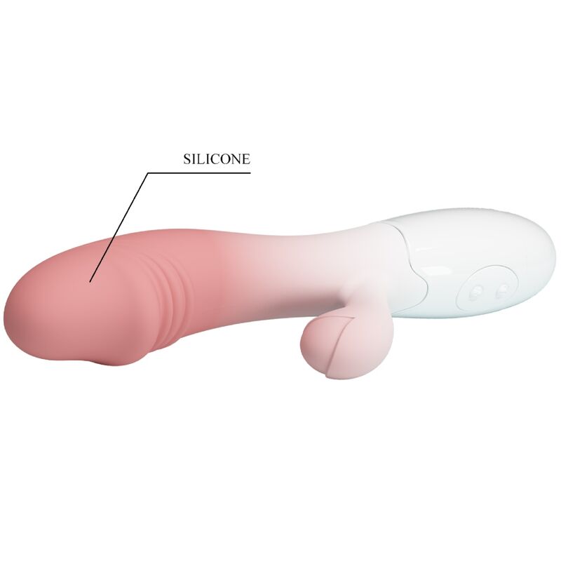 High Tech-Snappy Rabbit Vibrator 30 Rosa-Silikon-Vibrationen, 12 · Vibratoren (Bild 2)