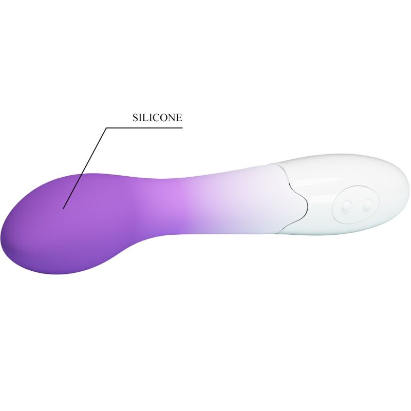 High Tech-Bishop Vibrator G-spot 30 Lila-Silikon-Vibrationen, 12 · Vibratoren (Bild 5)
