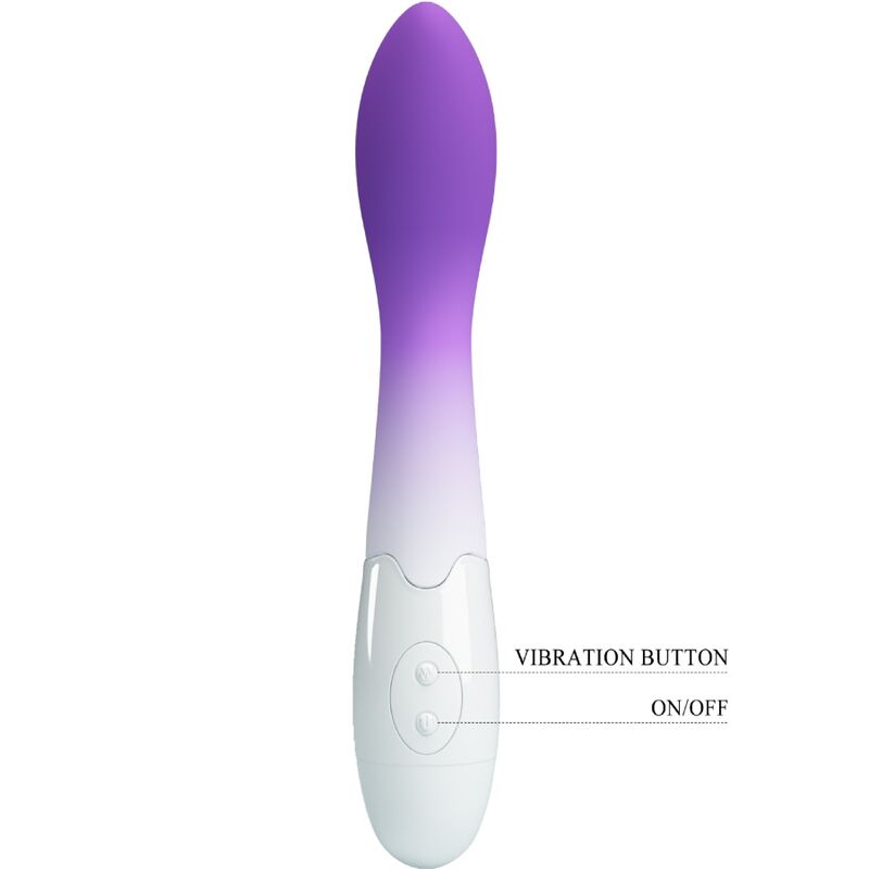 High Tech-Bishop Vibrator G-spot 30 Lila-Silikon-Vibrationen, 12 · Vibratoren (Bild 3)