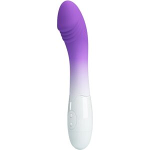 High Tech-Elemental G-Punkt-Vibrator 30 Vibrationsstufen Lila-Silikon, 12