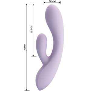 High Tech-Rosolyn Rabbit Vibrator 10 Lila-TPR-Vibrationen, 10 Geschwindigkeiten · Vibratoren (Bild 5)