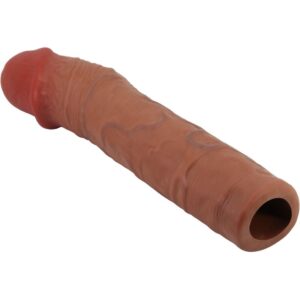 For Him-Chelsea Penishülle mit Verlängerung 7,6 cm Mulatto-TPR · Sextoys (Bild 3)