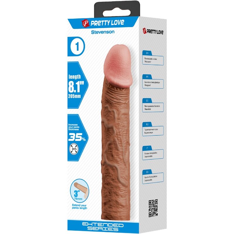 For Him-Stevenson Penishülle mit Verlängerung 7.6 cm · Sextoys (Bild 4)