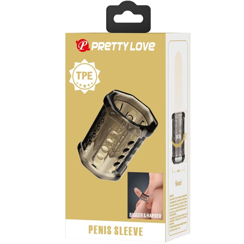 For Him-Ronael Penishülle Super Elastic Transparent-TPR · Sextoys (Bild 3)