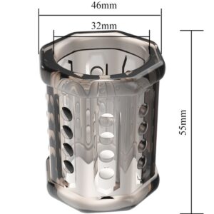 For Him-Ronael Penishülle Super Elastic Transparent-TPR · Sextoys (Bild 4)