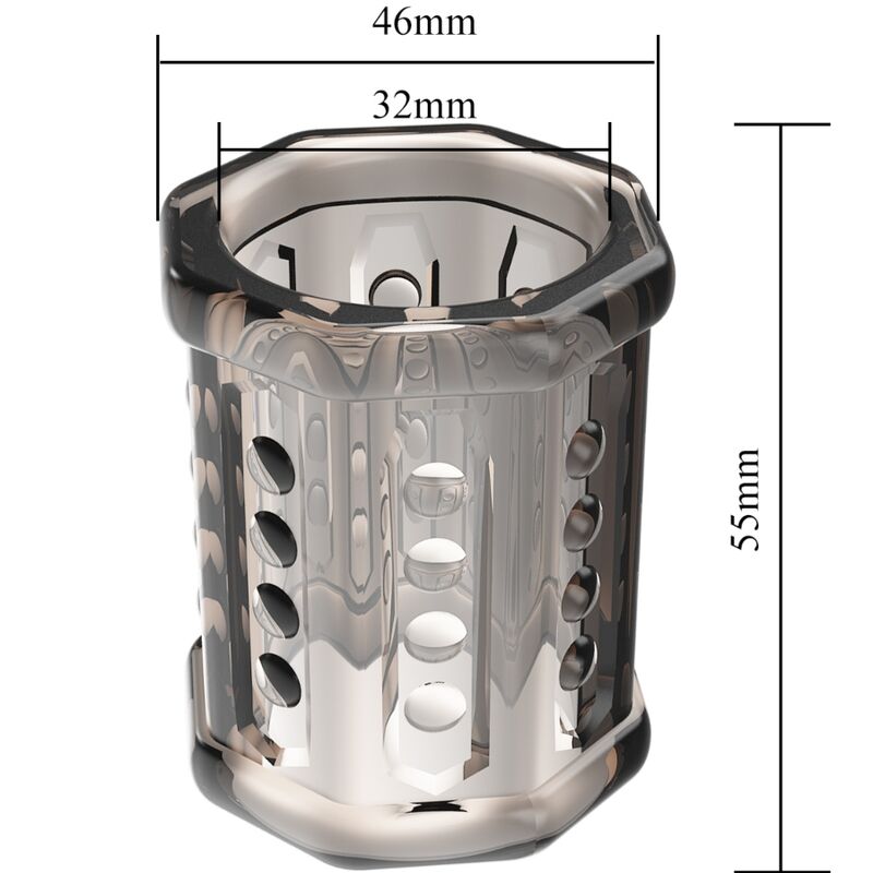 For Him-Ronael Penishülle Super Elastic Transparent-TPR · Sextoys (Bild 4)