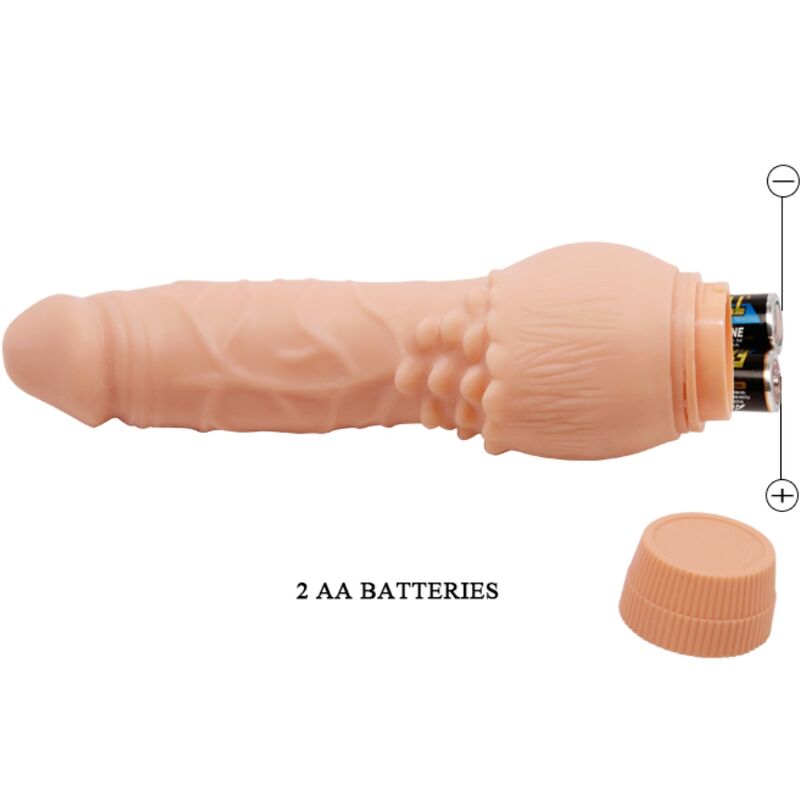 Baile-Barbara Realistic Vibrator 19.5 cm Flesh-TPR · Vibratoren (Bild 2)