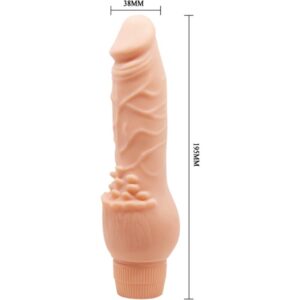 Baile-Barbara Realistic Vibrator 19.5 cm Flesh-TPR · Vibratoren (Bild 6)
