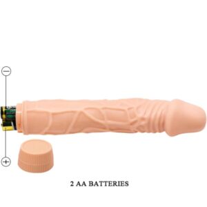 Baile-Bob Vibrator Realistisch 22,5 cm Flesh-TPR · Vibratoren (Bild 2)