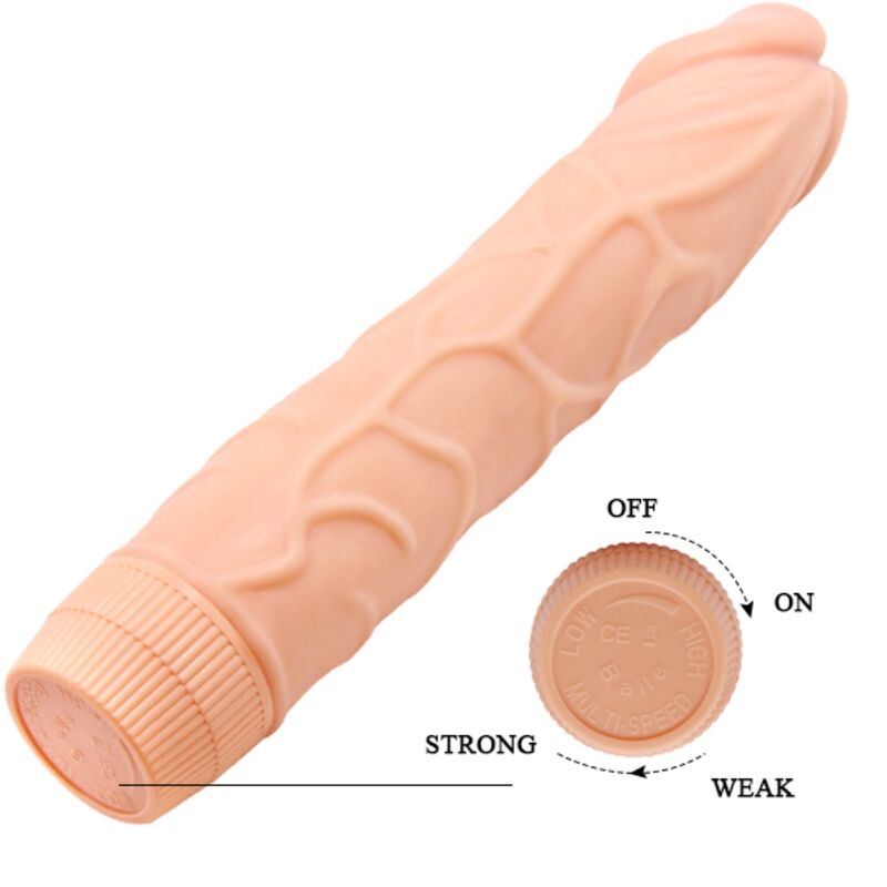 Baile-Bob Vibrator Realistisch 22,5 cm Flesh-TPR · Vibratoren (Bild 4)