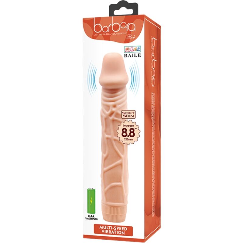 Baile-Bob Vibrator Realistisch 22,5 cm Flesh-TPR · Vibratoren (Bild 5)