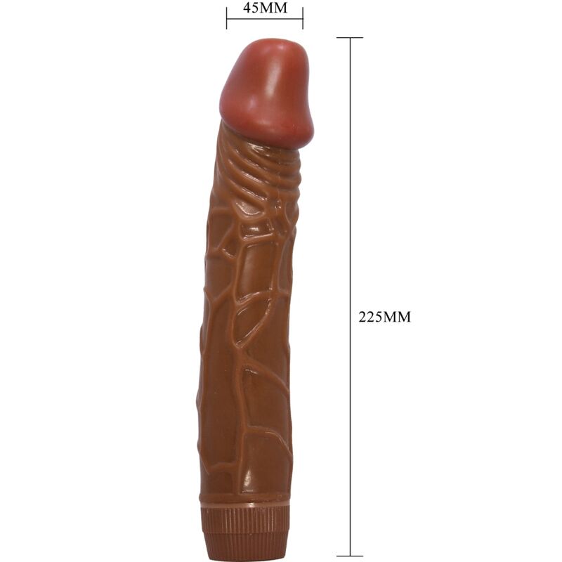 Baile-Bob Vibrator Realistisch 22,5 cm Mulatto-TPR · Vibratoren (Bild 5)