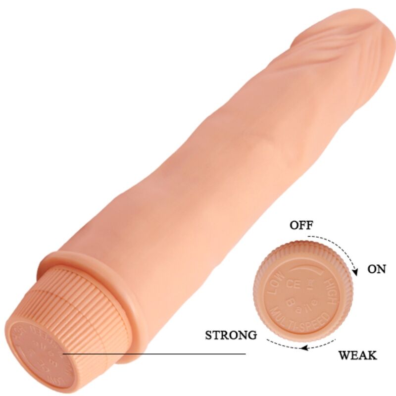 Baile-Dwarf Vibrator Realistisch 21 cm Flesh-TPR · Vibratoren (Bild 6)