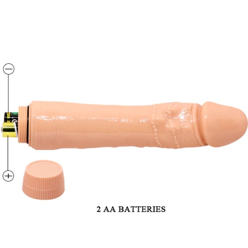 Baile-Dybbuk Vibrator Realistisch 24 cm Flesh-TPR · Vibratoren (Bild 2)
