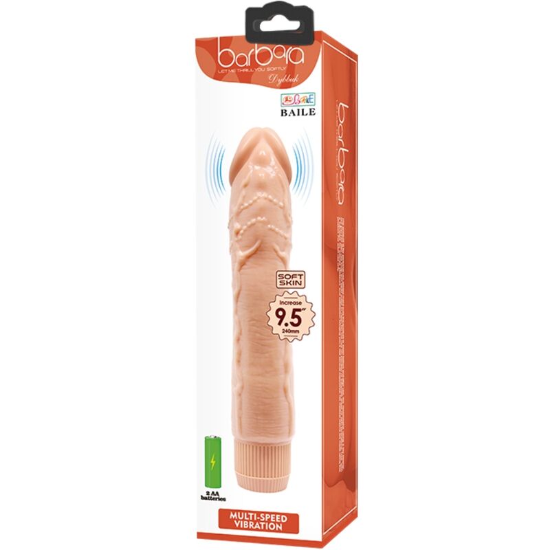 Baile-Dybbuk Vibrator Realistisch 24 cm Flesh-TPR · Vibratoren (Bild 3)