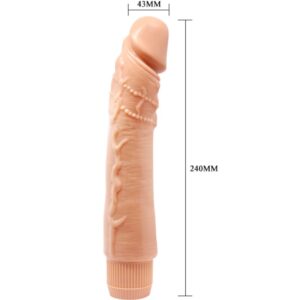Baile-Dybbuk Vibrator Realistisch 24 cm Flesh-TPR · Vibratoren (Bild 4)