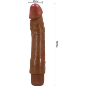 Baile-Realistische Dybbuk Vibrator 24 cm Mulatto-TPR · Vibratoren (Bild 5)