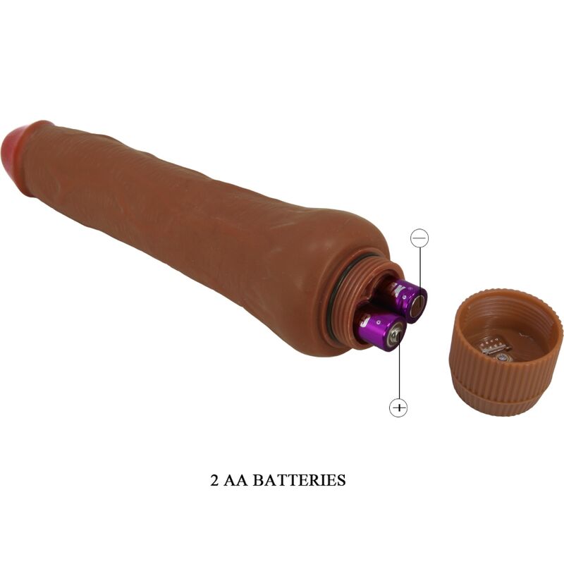 Baile-Dryad Vibrator Realistisch 25 cm Mulatto-TPR · Vibratoren (Bild 2)