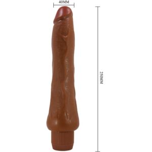 Baile-Dryad Vibrator Realistisch 25 cm Mulatto-TPR · Vibratoren (Bild 3)