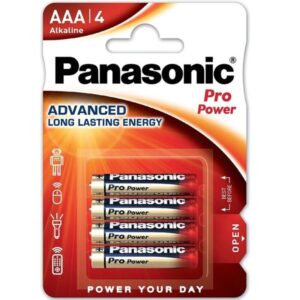 Panasonic-Pro Power Alkaline Batterie AAA LR03 Blister*4