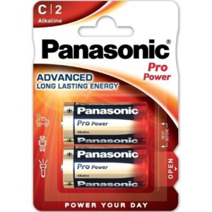 Panasonic-Pro Power Alkaline Batterie C LR14 - Blister*2