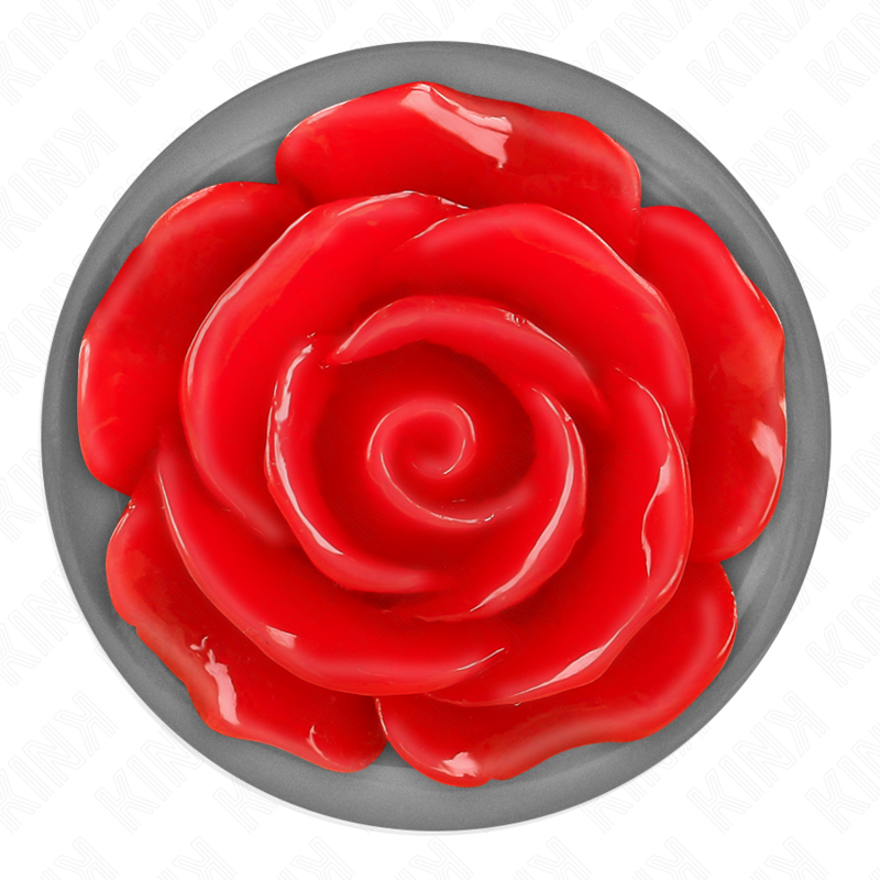 Kink Pleasure Plugs-Analplug mit Rosa Rot, Größe L-Metal · BDSM-Zubehör (Bild 5)