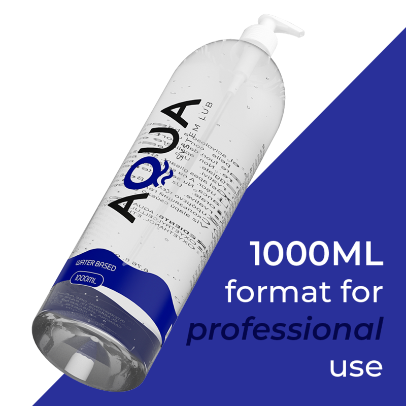 Aqua Quality-Gleitgel auf Wasserbasis 1000 ml · Kosmetika & Aphrodisiaka (Bild 2)