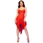 Chilirose-CR-4847 Babydoll Rot · Sexy Damen-Dessous