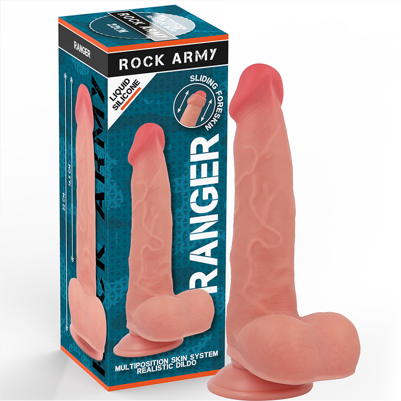 Rock Army-Liquid Silikon Ranger 22 cm -o- 3.6 cm-Waterproof · Sextoys (Bild 5)