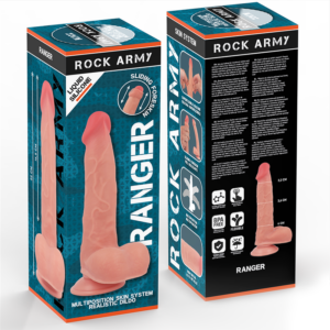 Rock Army-Liquid Silikon Ranger 22 cm -o- 3.6 cm-Waterproof · Sextoys (Bild 4)
