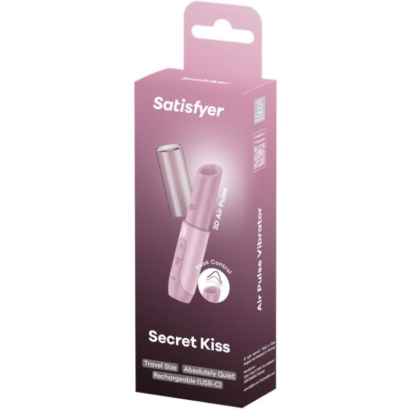 Satisfyer Air Pulse-Secret Kiss Wave Stimulator Klitoris · Vibratoren (Bild 4)