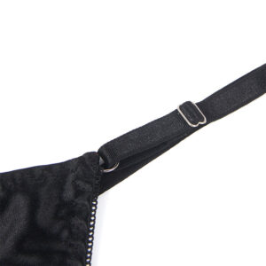 Subblime Sets-955199 Set BH, String und Strumpfhose mit Coulisse · Spicy Dessous & Bodystockings (Bild 9)