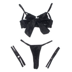 Subblime Sets-955205 BH-Set einstellbar Schwarz, L/XL · Spicy Dessous & Bodystockings (Bild 7)